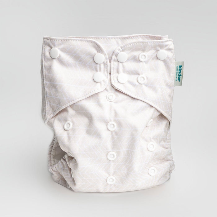 Abstract: Essentials Pocket Cloth Diaper with Athletic Wicking Jersey, Grows with your Baby