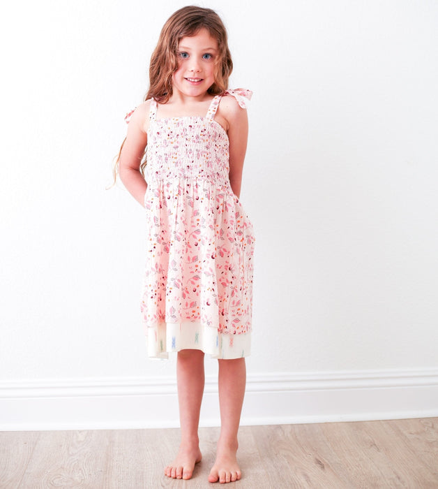 Zola Pink Floral Dress