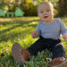 Black Jonathan Adjustable Waist Jersey Pants - Nature Baby Outfitter