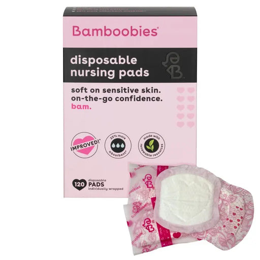 Bamboo Disposable Nursing Pads - 120 Ct - Nature Baby Outfitter