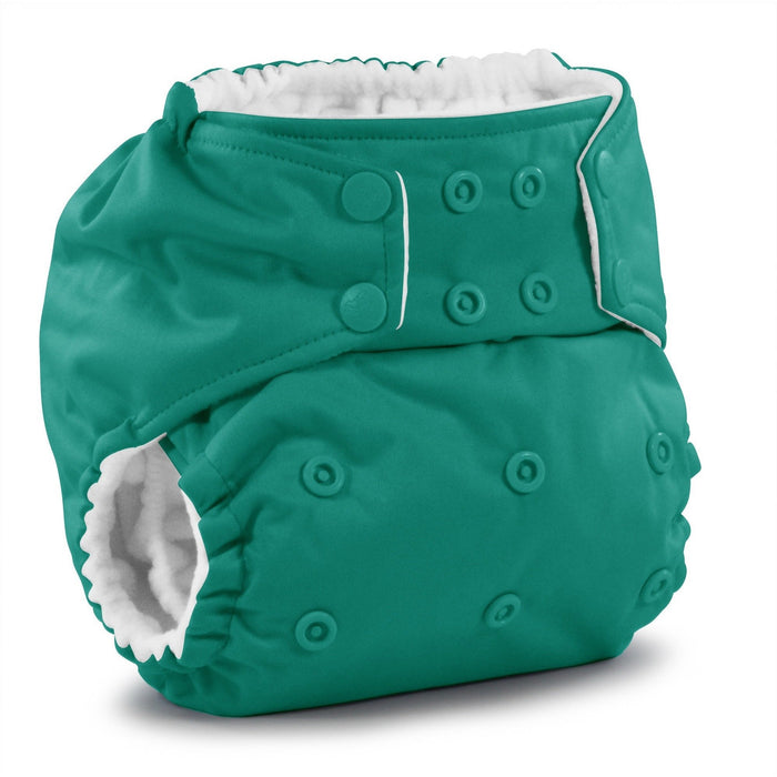 Solid g2 One Size Pocket Diaper with 6-r Soaker- SNAP | Rumparooz - Nature Baby Outfitter