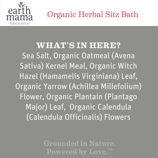Organic Herbal Sitz Bath