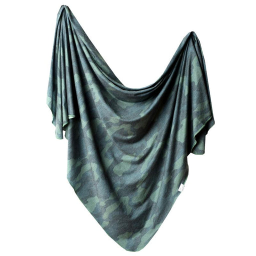Hunter Large Premium Knit Swaddle Blanket - Nature Baby Outfitter