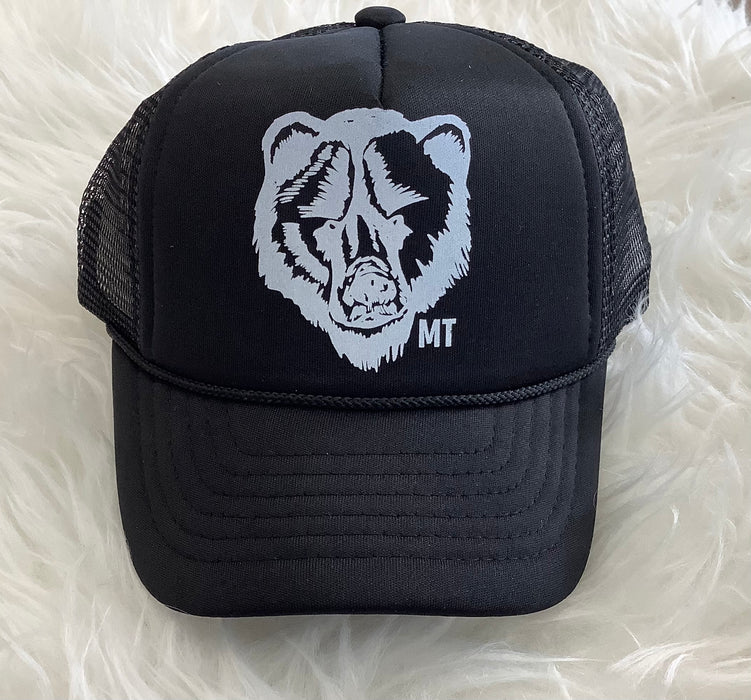 MT Grizzly Bear Trucker Hat: Baby Size