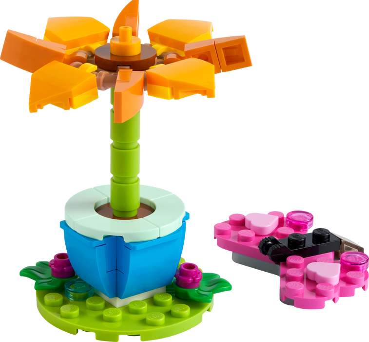 Flower Garden and Butterfly LEGO Friends Set