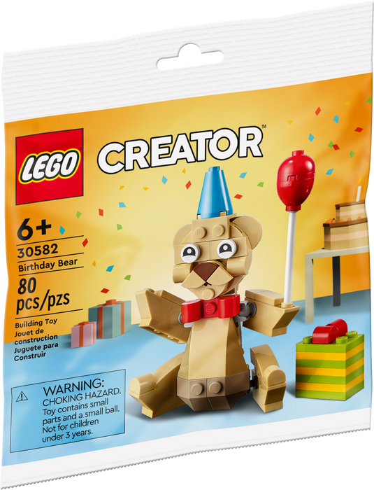 Birthday Bear LEGO CREATOR Set Nature Baby Outfitter