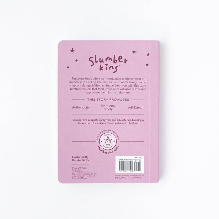Slumberkins Lavender Hedgehog Mini & Unicorn Intro Book: Authenticity