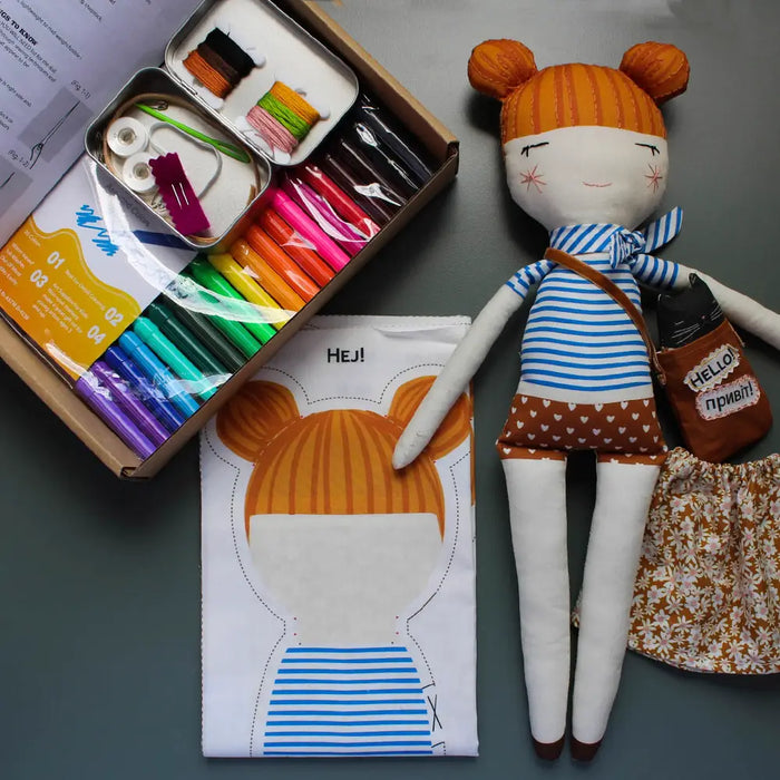 Ginger Doll DIY Kit