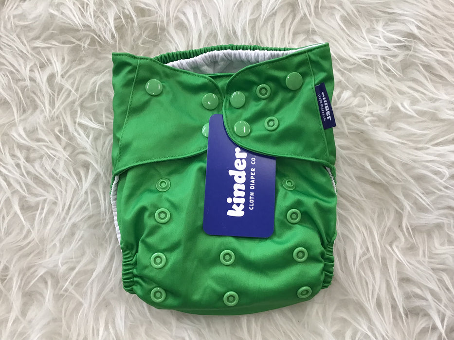 Solid Pocket Diaper with Bamboo Insert