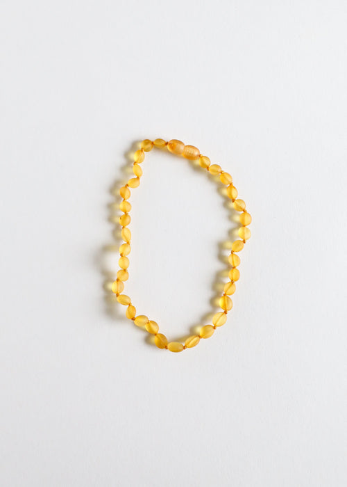 Raw Honey Baltic Amber Classic Necklace
