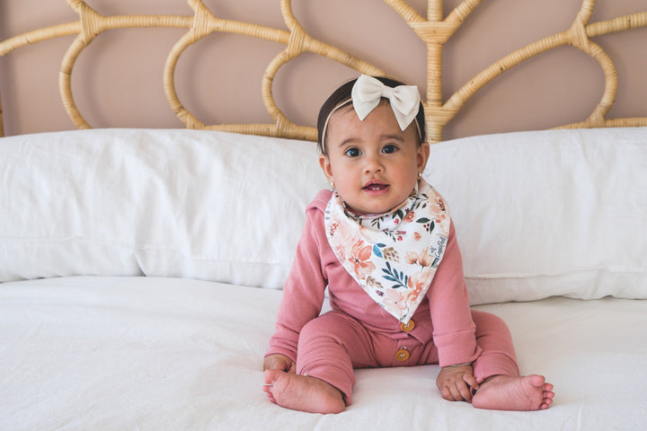 Autumn Baby Bandana Bib Set of 4