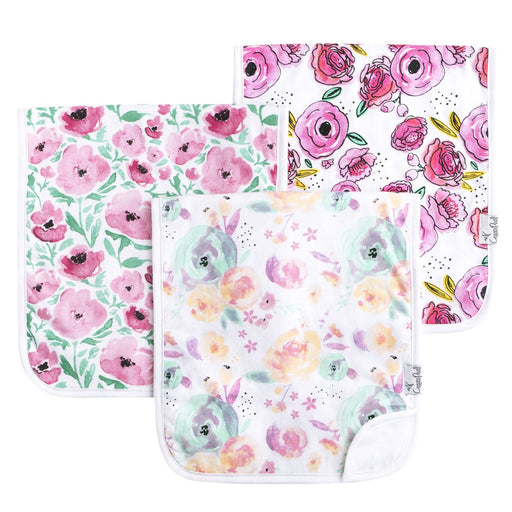 Bloom Burp Cloth Set - Nature Baby Outfitter