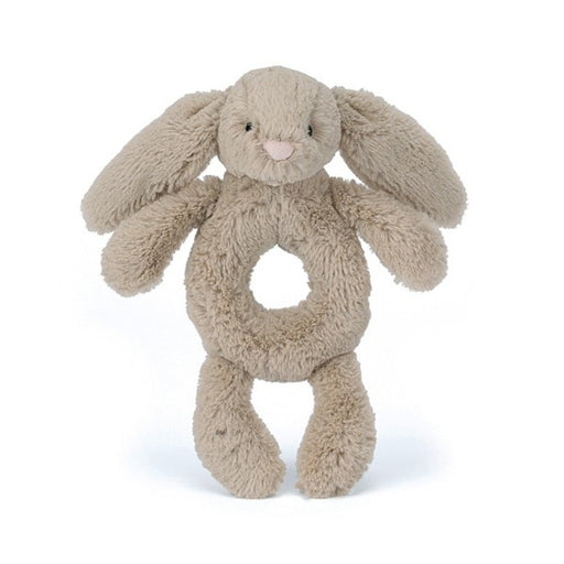 Beige Bunny Ring Rattle | Jellycat - Nature Baby Outfitter