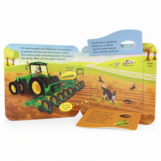 John Deere: Dirt Peek-a-Flap Book