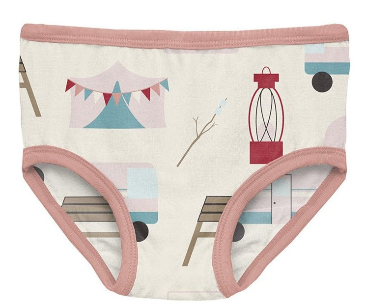 Natural Camping Girl's Underwear