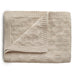 Beige Knitted Honeycomb Baby Blanket - Nature Baby Outfitter