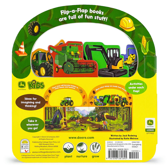 Flip-a-Flap Machines at Work Book - Nature Baby Outfitter