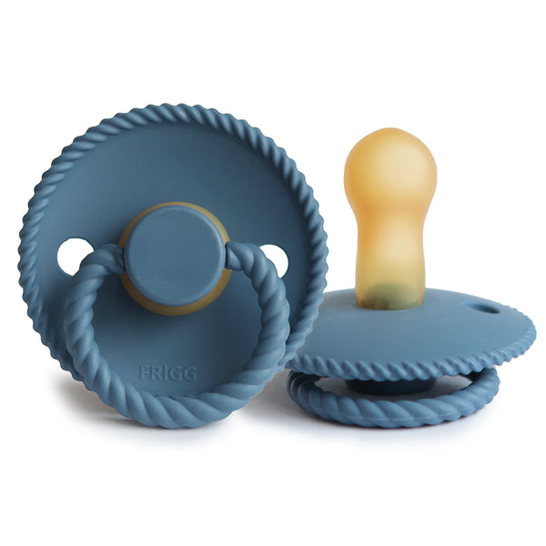 FRIGG Rope Natural Rubber Pacifier - Nature Baby Outfitter