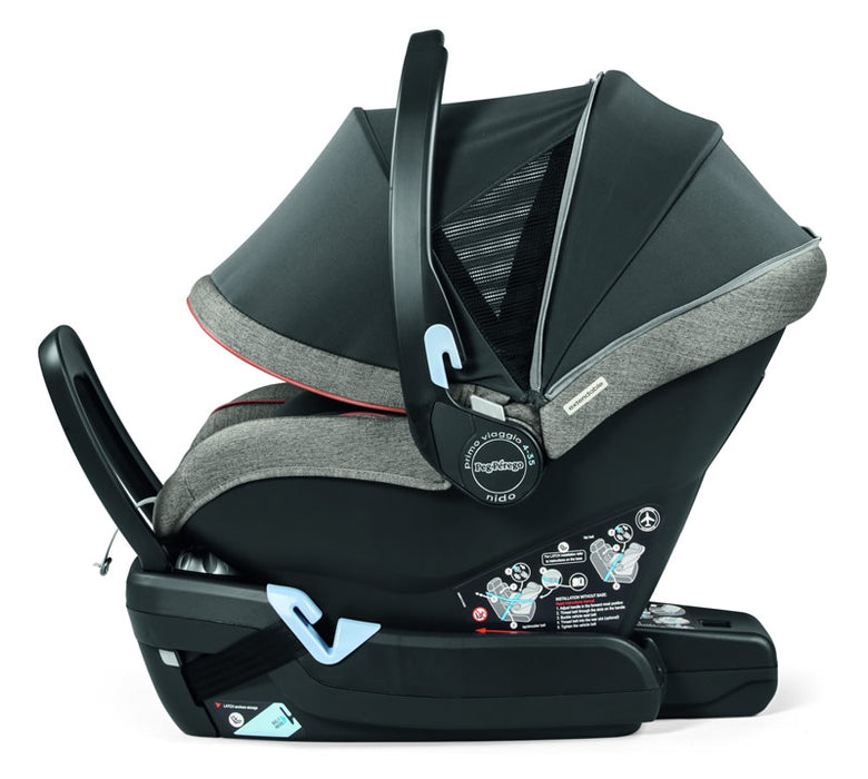 Agio by Peg Perego Primo Viaggio 4/35 Nido Infant Car Seat + Base - Nature Baby Outfitter