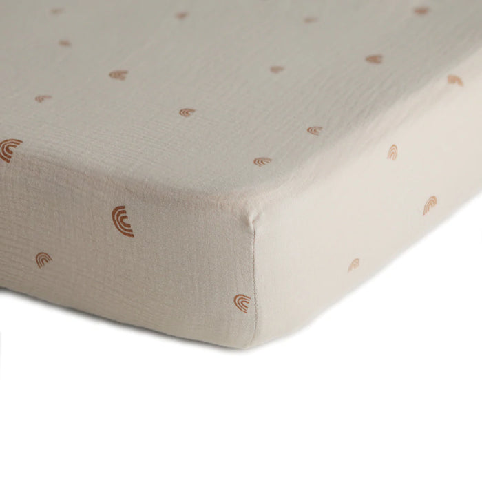 Extra Soft Muslin Crib Sheet - Nature Baby Outfitter