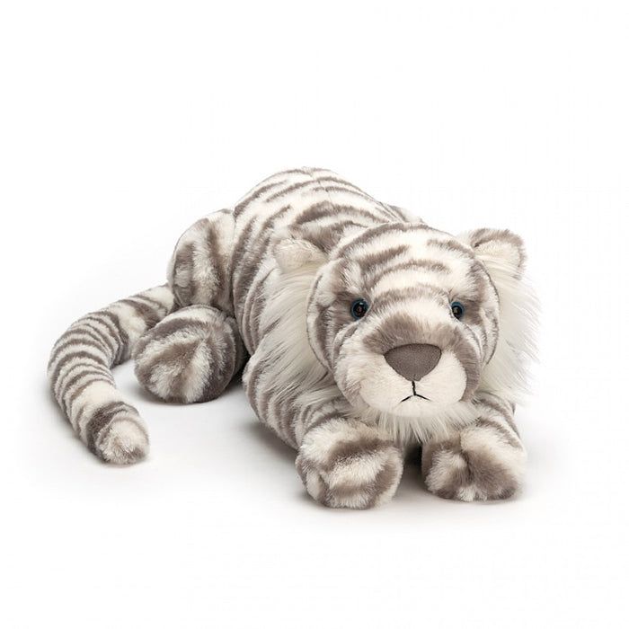 Jellycat Sacha Snow Tiger * LIMIT 1 * - Nature Baby Outfitter