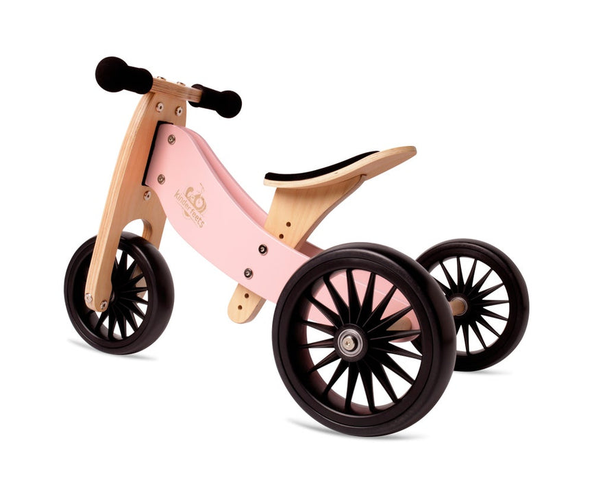 Tiny Tot 2 in 1 Plus Wooden Tricycle to Balance Bike
