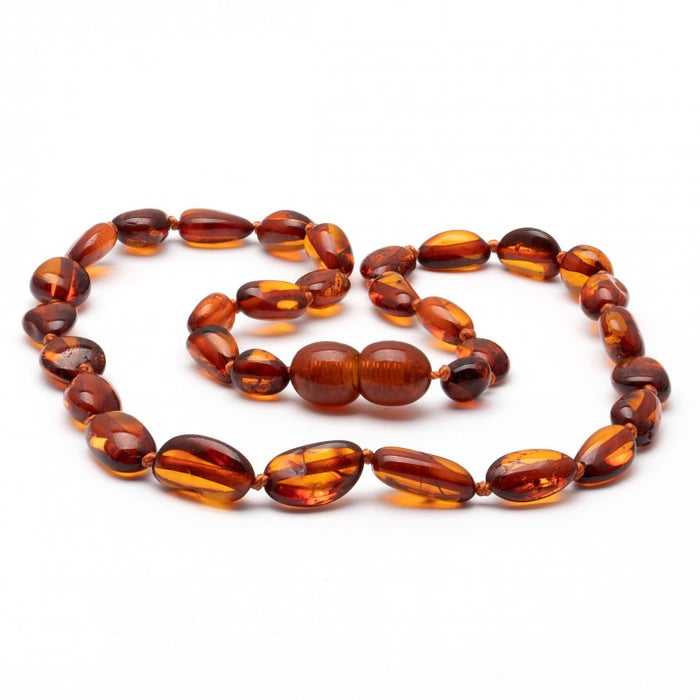 Polished Baltic Amber Necklace