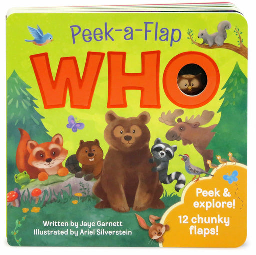 WHO Peek-a-Flap Book - Nature Baby Outfitter