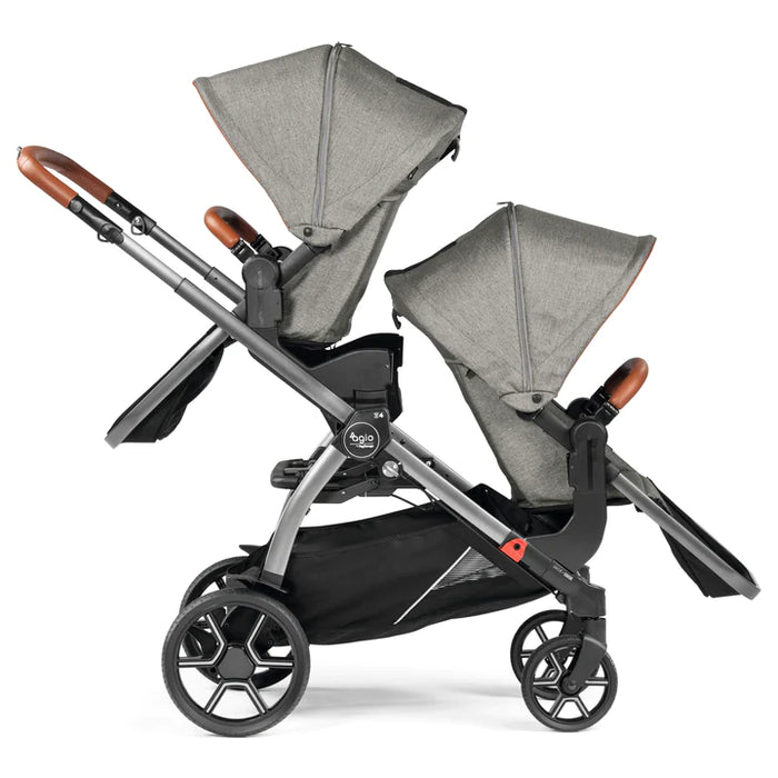 Agio Z4 In-line Double Stroller | Agio by Peg Perego