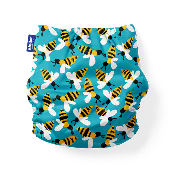 Print Pocket Diaper with Bamboo Insert - 2.0