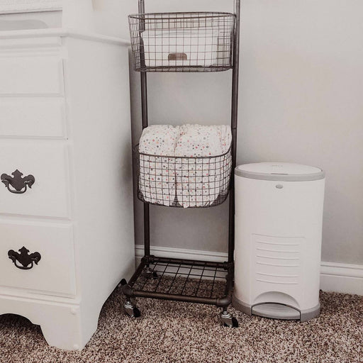 White Classic Diaper Pail | Dekor - Nature Baby Outfitter