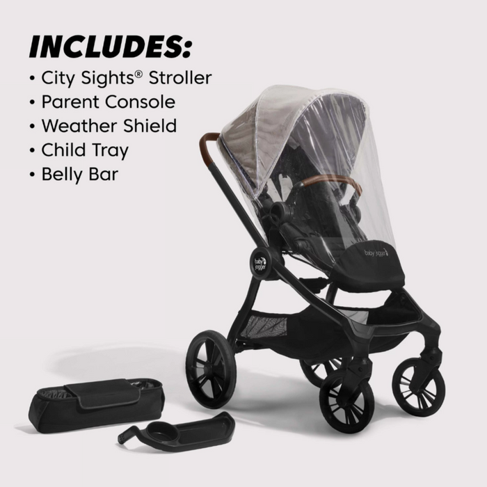 City Sights Stroller Bundle - Eco Collection