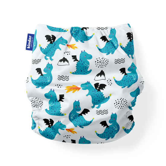 Print Pocket Diaper with Bamboo Insert - 2.0