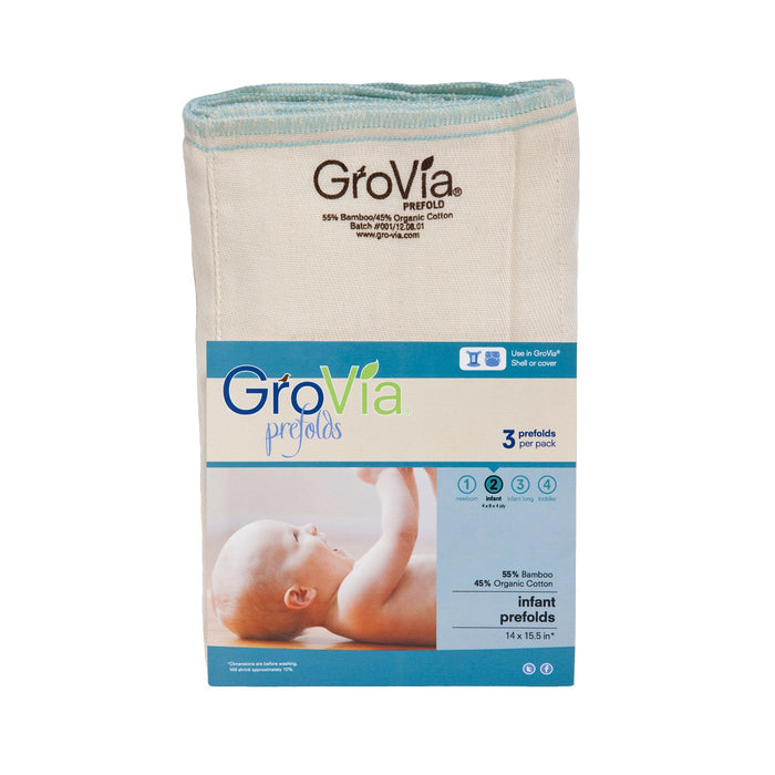 Prefold Diapers | GroVia - Nature Baby Outfitter