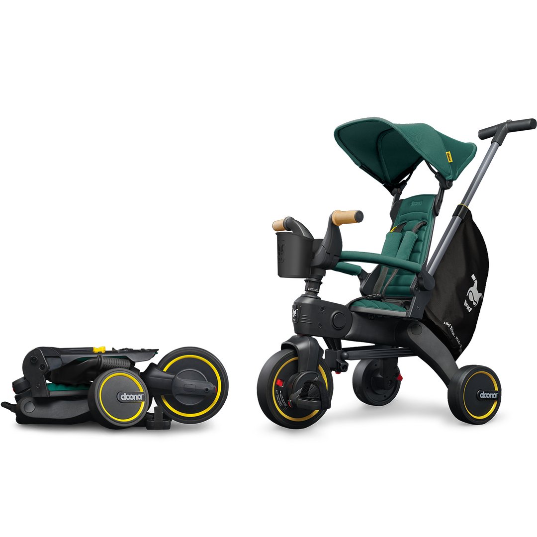 doona Liki Trike S5 プレミアム　折りたたみ三輪車　グリーン Liki Trike S5