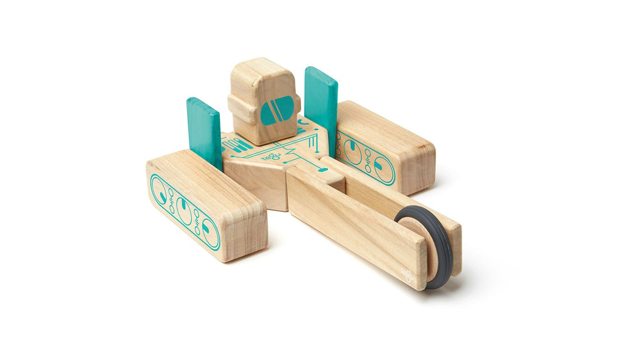 MagBot Magnetic Wooden Block Set