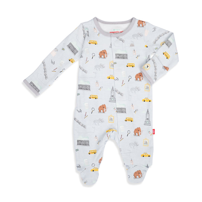 Day at the Museum Organic Cotton Magnetic Footies