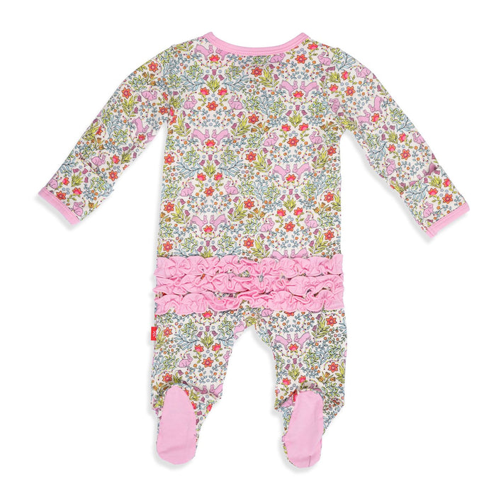 Hip Hop Modal Magnetic Ruffle Footies
