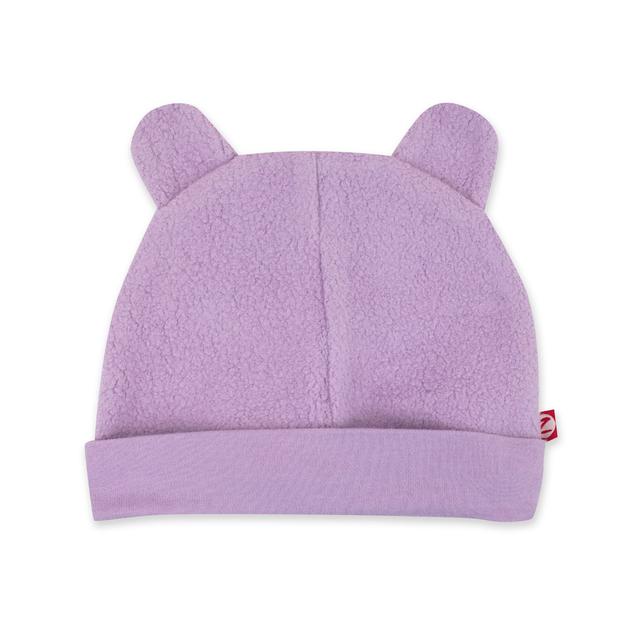 Lilac Cozie Fleece Hat